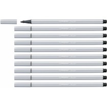 Feutres Stabilo Pen 68 Gris clair (10 Pièces)