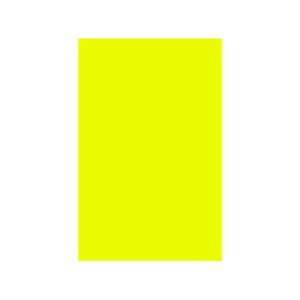Card Iris Fluorescent Yellow