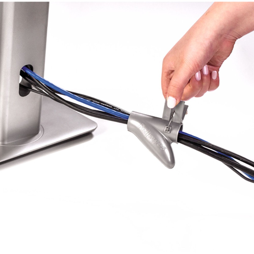 Kabel-Ordnungshilfe Fellowes CableZip Silberfarben 200 mm 2 mm