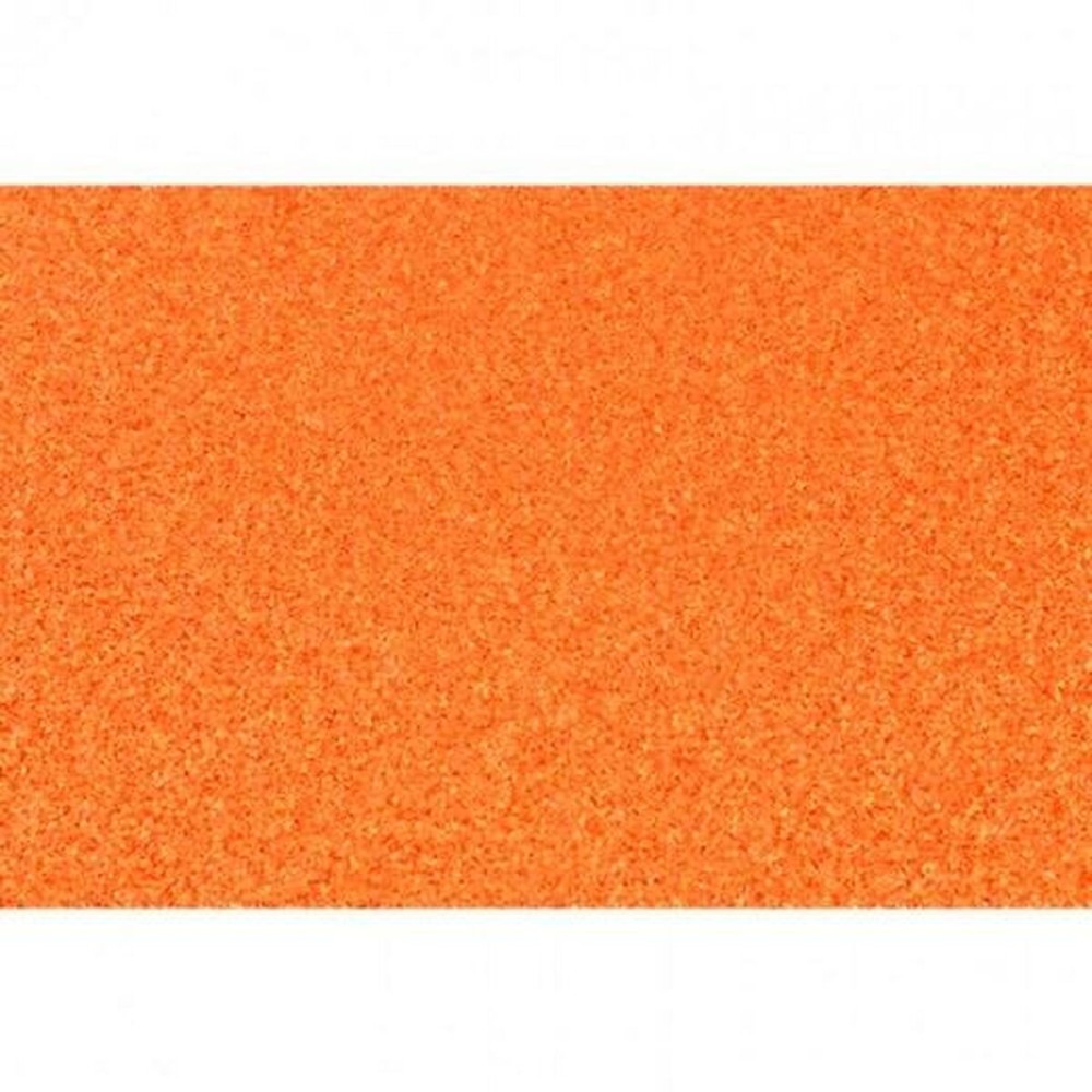 Moosgummi Fama Orange 50 x 70 cm Glitzernd