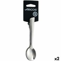 Cuillères à café Arcos Toscana Argenté Acier inoxydable (2 Unités)