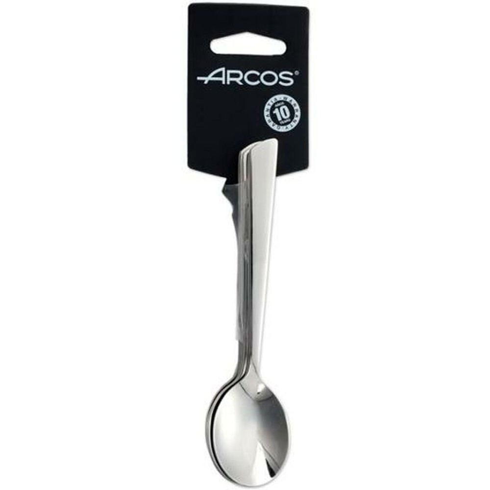 coffee spoons Arcos Toscana Silver Stainless steel (2 Units)