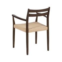 Dining Chair Brown Beige 58 x 49 x 78,5 cm