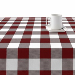 Stain-proof resined tablecloth Belum Cuadros Maroon 150 x 150 cm Frames