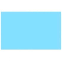 Moosgummi Fama EB34 Hellblau 2 mm 2,0 mm 50 x 70 cm 10 Stück