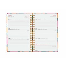 Diary Finocam YOU 11,7 x 18,1 cm 2025 Floral
