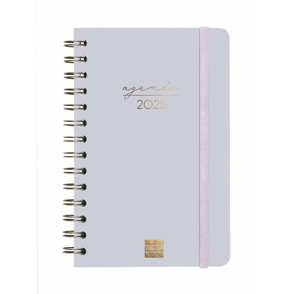 Diary Finocam ALMA Lilac 11,7 x 18,1 cm 2025