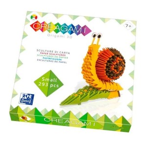 Satz mit Papierhandarbeiten Oxford Creagami ORIGAMI 3D Schnecke