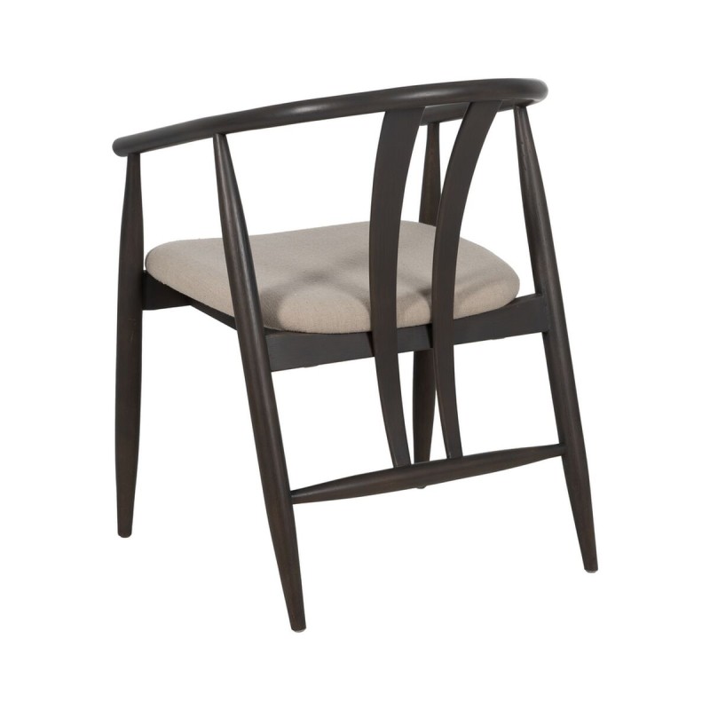 Dining Chair Black Beige 56,5 x 57 x 76 cm