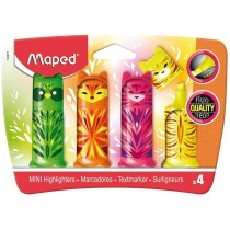 Fluoreszenzmarker-Set Maped Bunt 4 Stücke (12 Stück)