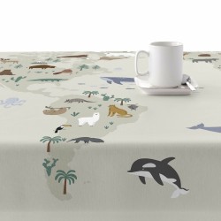 Nappe enduite antitache Belum Maui Multicouleur 150 x 150 cm