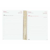 Diary Finocam DESIGN COLLECTION A5 15,5 x 21,2 cm 2025 Floral