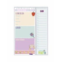 Daily planner Finocam TALKUAL 14,8 x 21 cm White