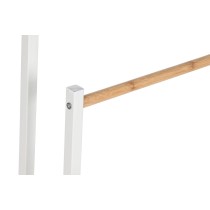 Porte Serviettes sur Pied Home ESPRIT Blanc Naturel Métal Bambou 45 x 22 x 85 cm