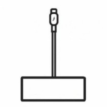 Câble USB Apple Blanc