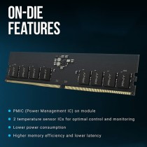RAM Speicher PNY 8 GB DDR5 SDRAM DDR5 4800 MHz CL40