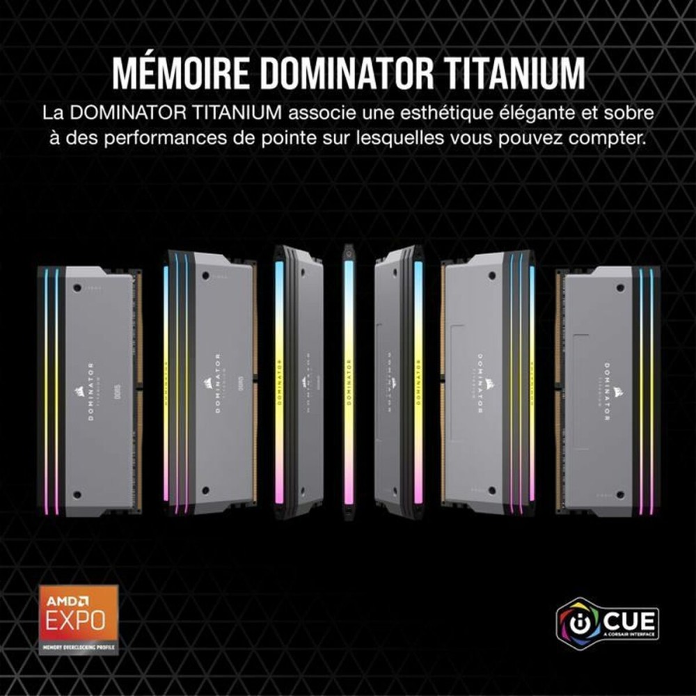 Mémoire RAM Corsair 64 GB DDR5 SDRAM DDR5 6000 MHz cl30