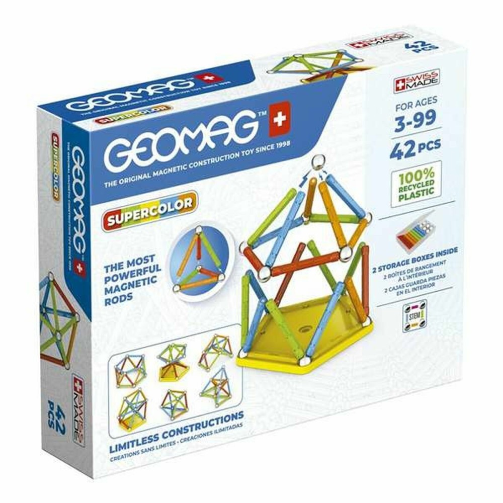 Lernspiel Geomag 42 Stücke