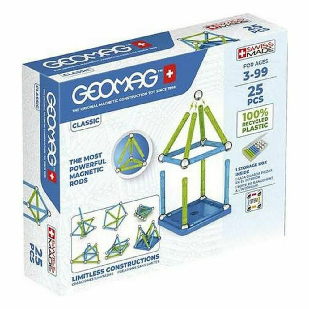 Konstruktionsspiel Geomag 25 Stücke