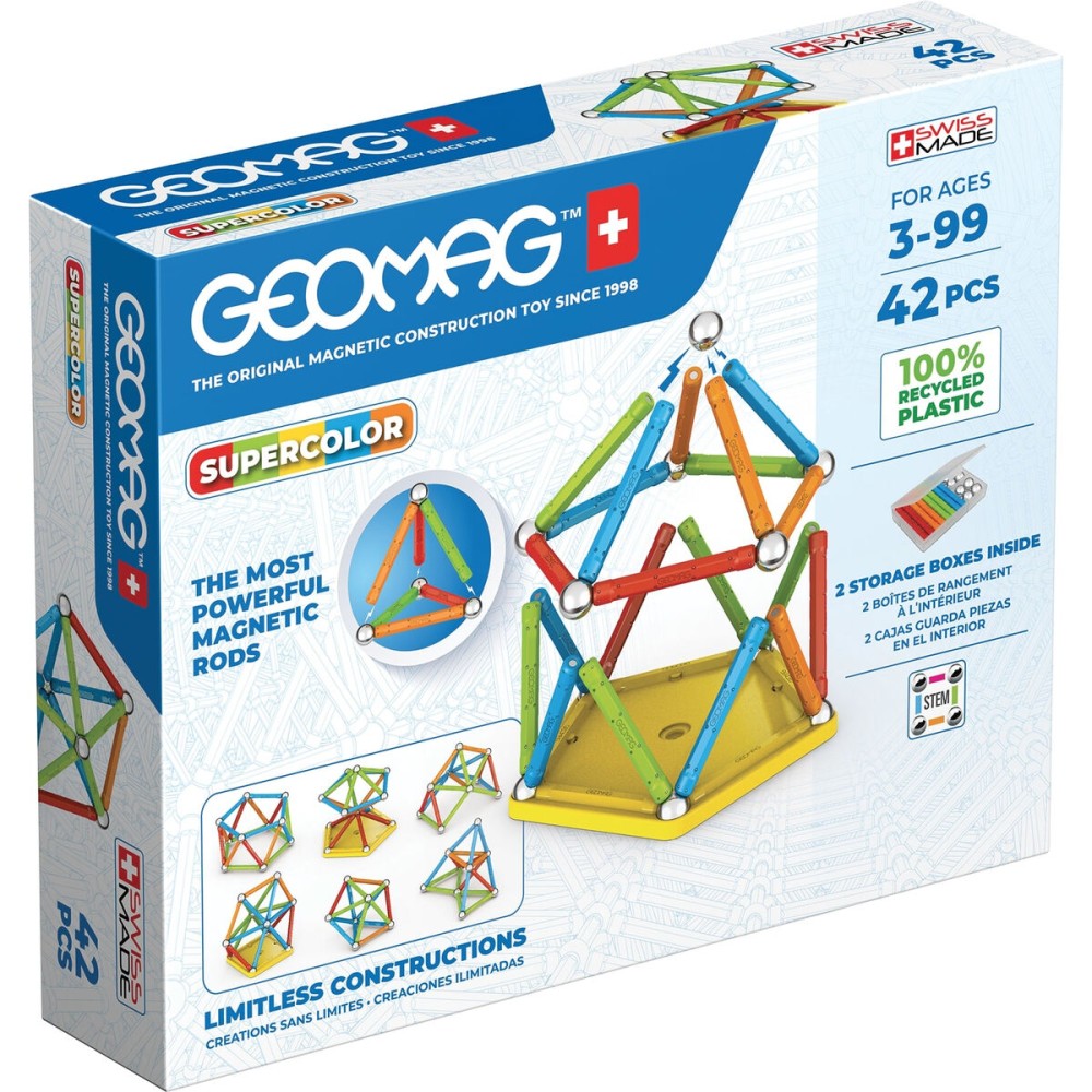 Lernspiel Geomag 42 Stücke