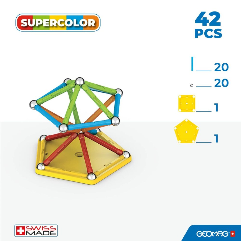 Lernspiel Geomag 42 Stücke