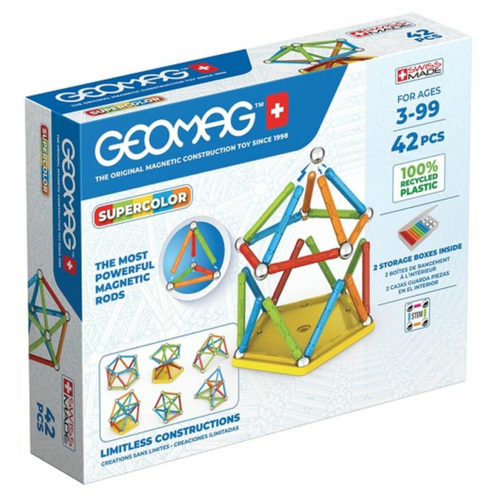 Lernspiel Geomag 42 Stücke