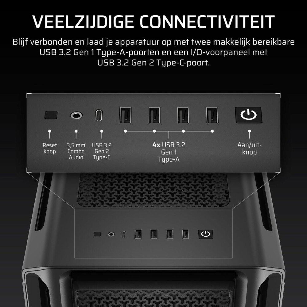 ATX Semi-tower Box Corsair Black