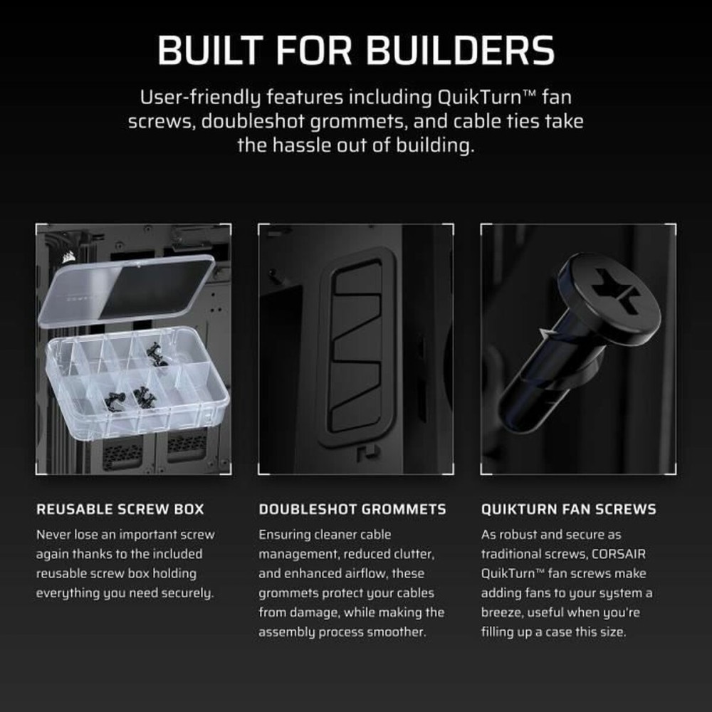 ATX Semi-tower Box Corsair Black