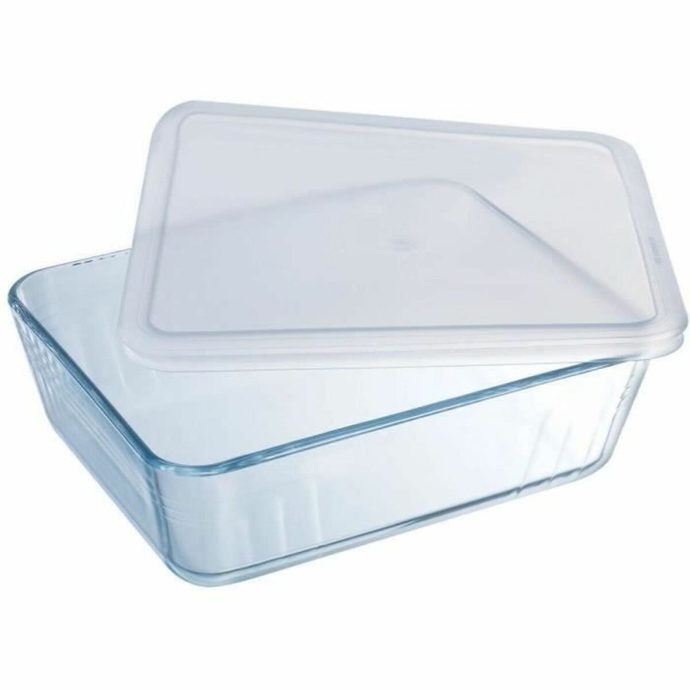 Lebensmittelbehälter Pyrex Weiß Durchsichtig rechteckig 1,5 L