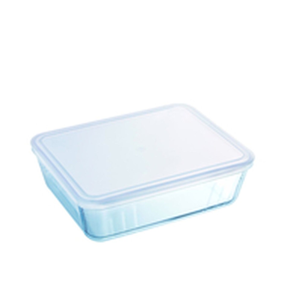 Lebensmittelbehälter Pyrex Weiß Durchsichtig rechteckig 1,5 L