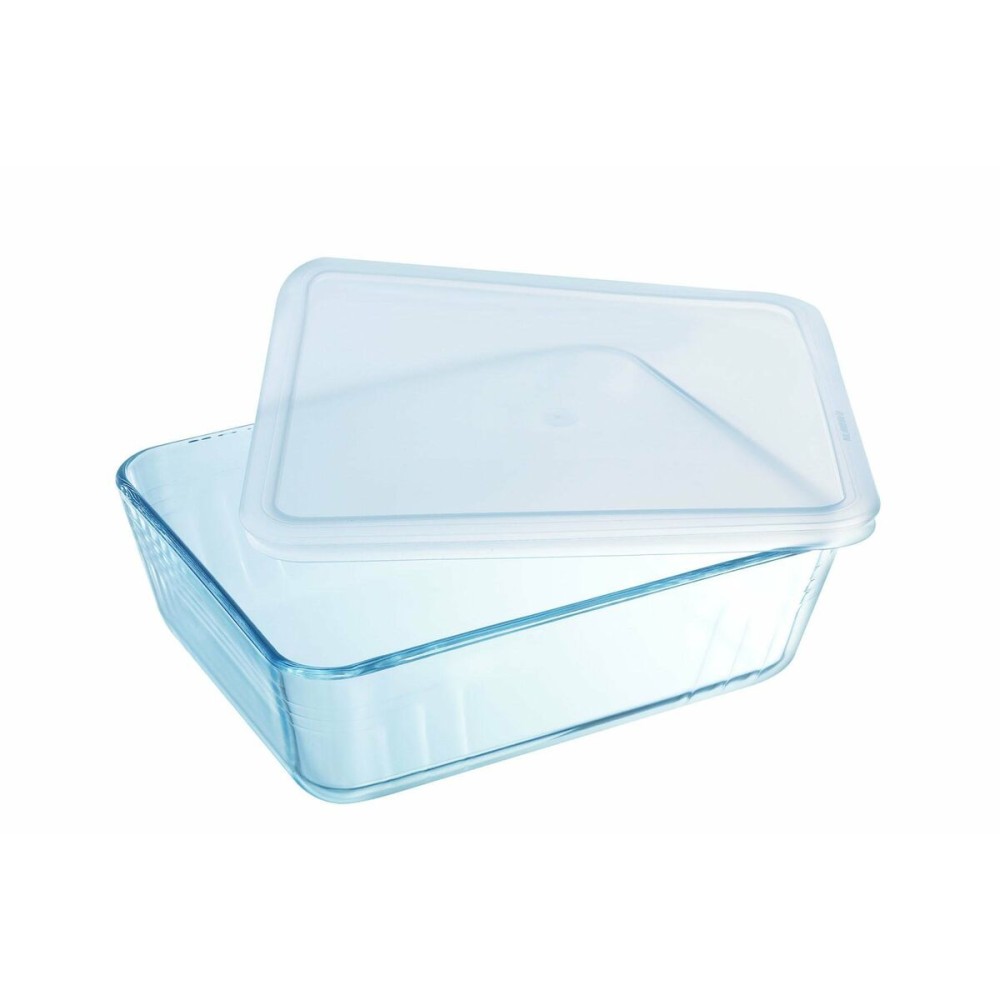 Lebensmittelbehälter Pyrex Weiß Durchsichtig rechteckig 1,5 L
