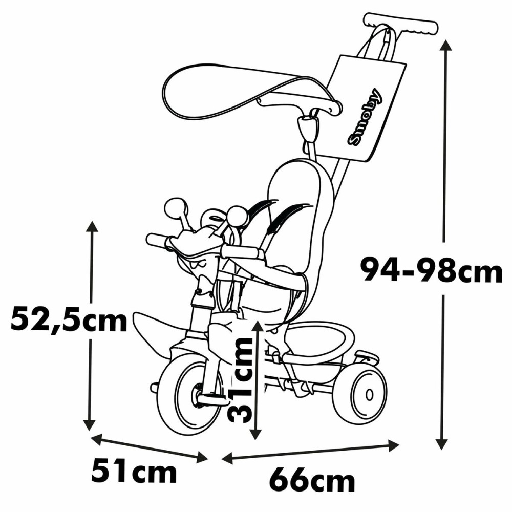 Tricycle Smoby