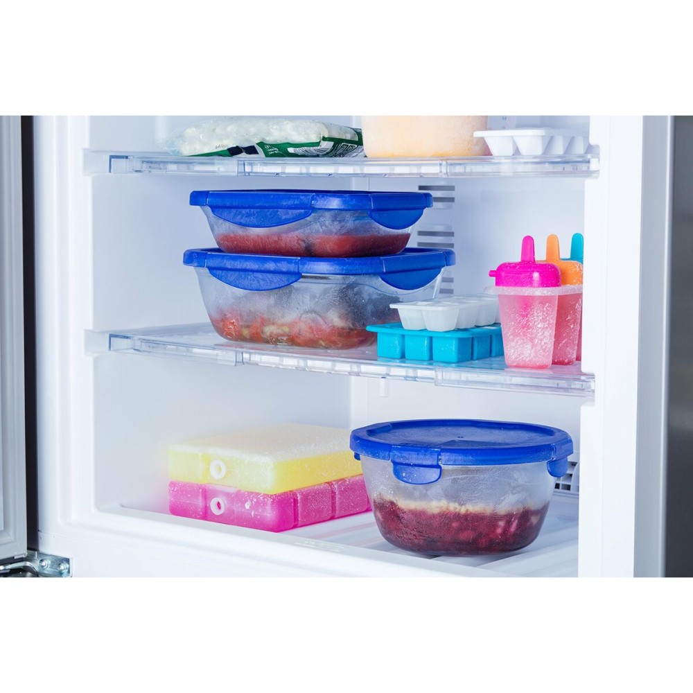 Lebensmittelbehälter Pyrex Blau Durchsichtig 800 ml (2 Stück)