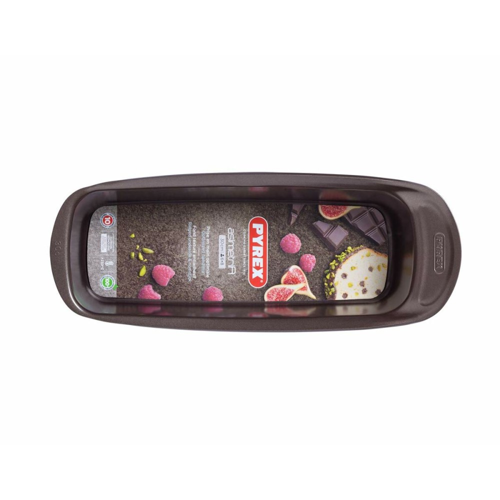 Gebäckbackform Pyrex Schwarz Metall