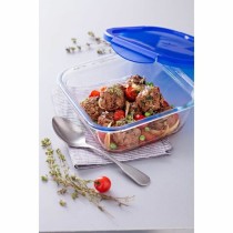 Lebensmittelbehälter Pyrex Blau Durchsichtig 800 ml (2 Stück)