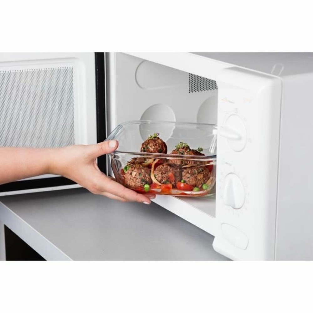 Récipient de Conservation des Aliments Pyrex Bleu Transparent 800 ml (2 Unités)