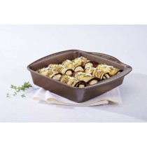 Ofenschüssel Pyrex Braun Metall