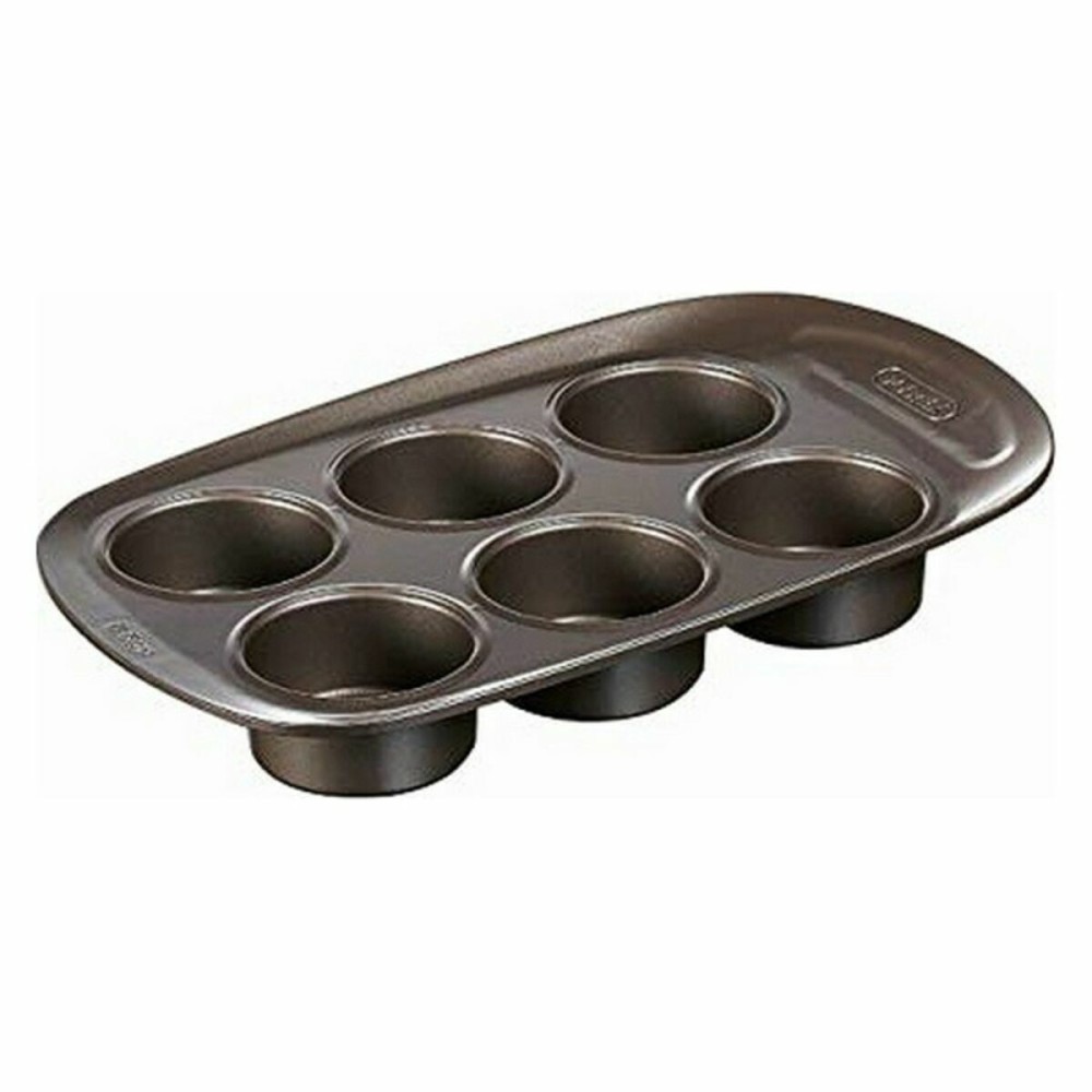 Moules à Muffins Pyrex Marron Métal