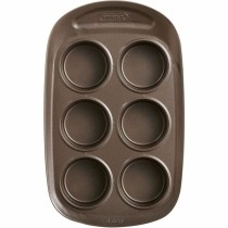 Muffinform Pyrex Braun Metall