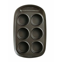 Muffinform Pyrex Braun Metall