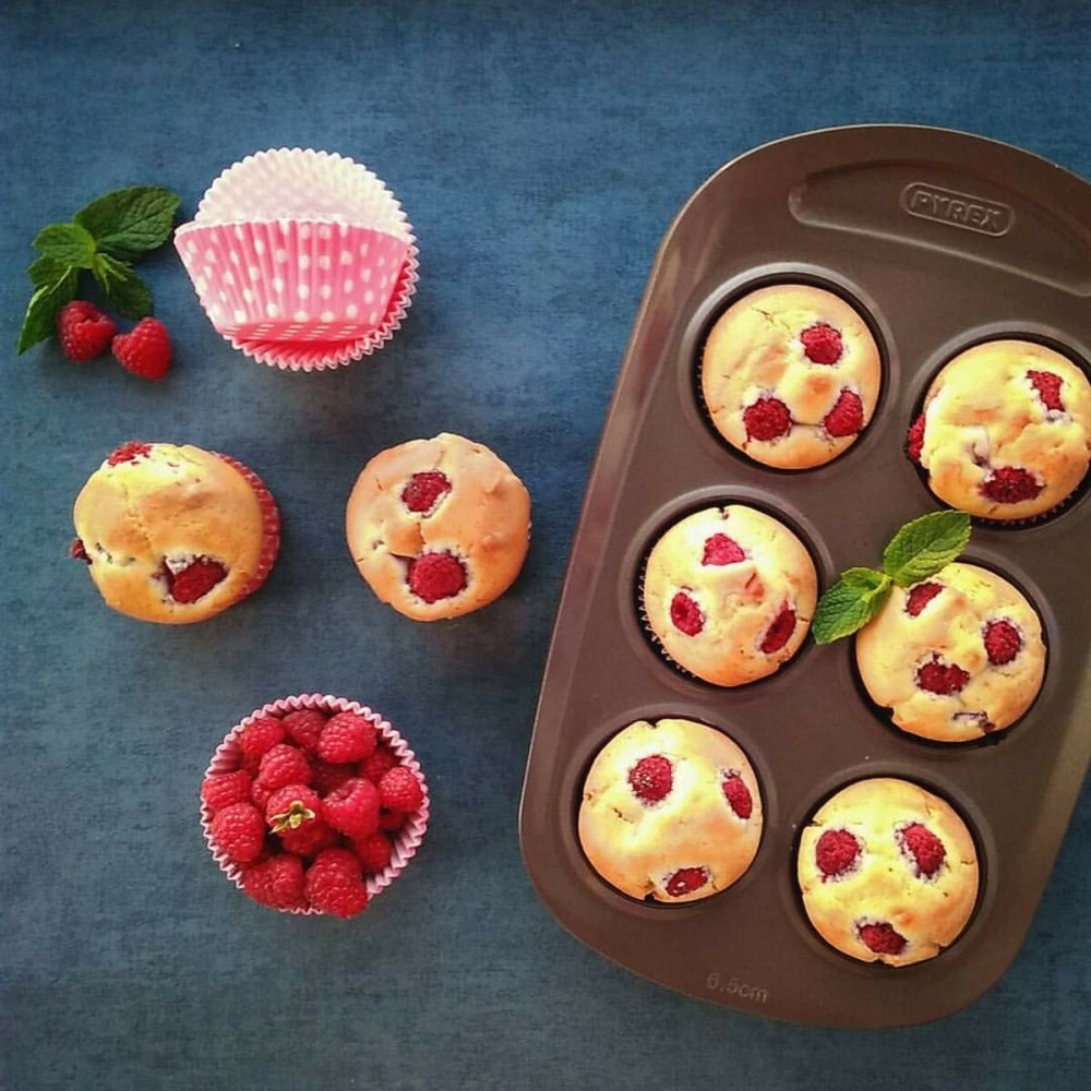 Moules à Muffins Pyrex Marron Métal