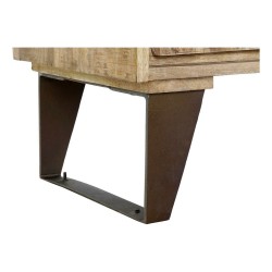 Étagère DKD Home Decor Métal Bois de manguier (95 x 40 x 170 cm)