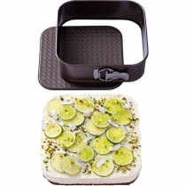 Kuchenspringform Pyrex Braun Edelstahl