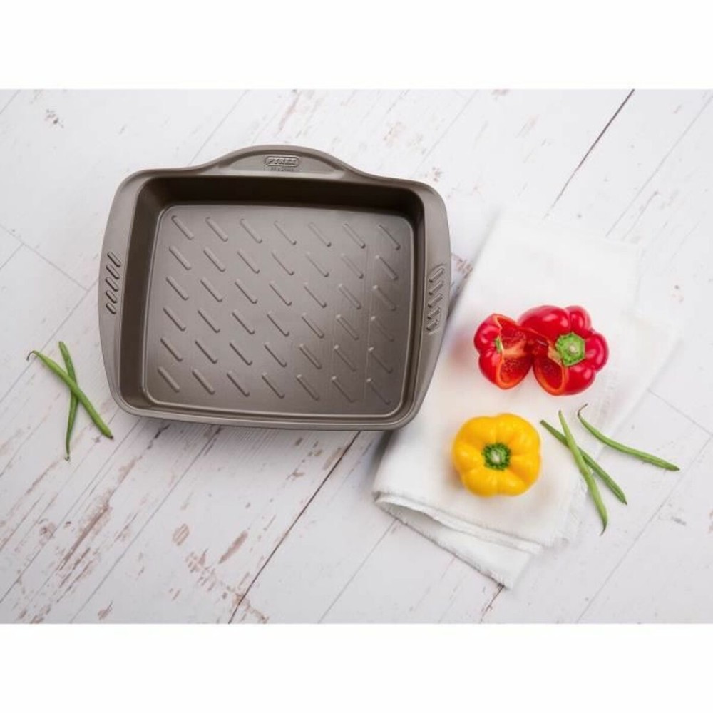 Ofenpfanne Pyrex Braun Schwarz Metall