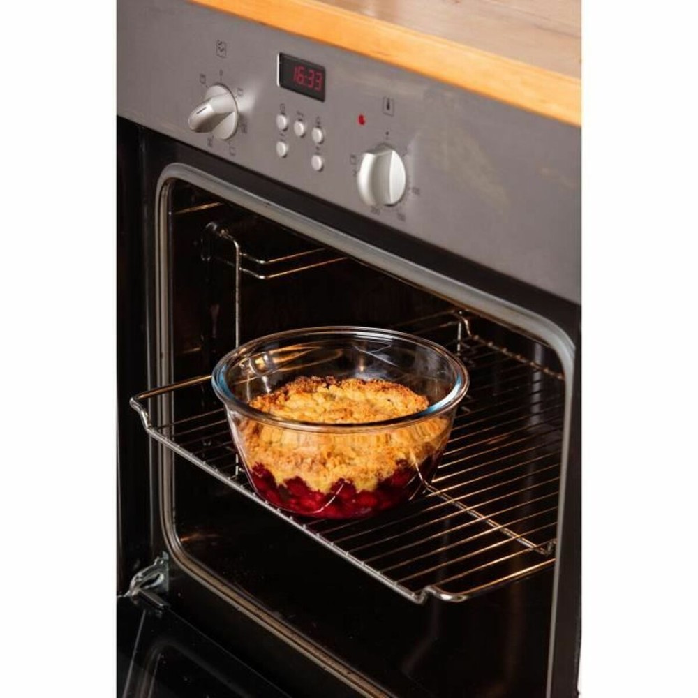 Lebensmittelbehälter Pyrex Blau Durchsichtig kreisförmig 1,6 L (6 Stücke)