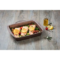 Ofenpfanne Pyrex Braun Schwarz Metall