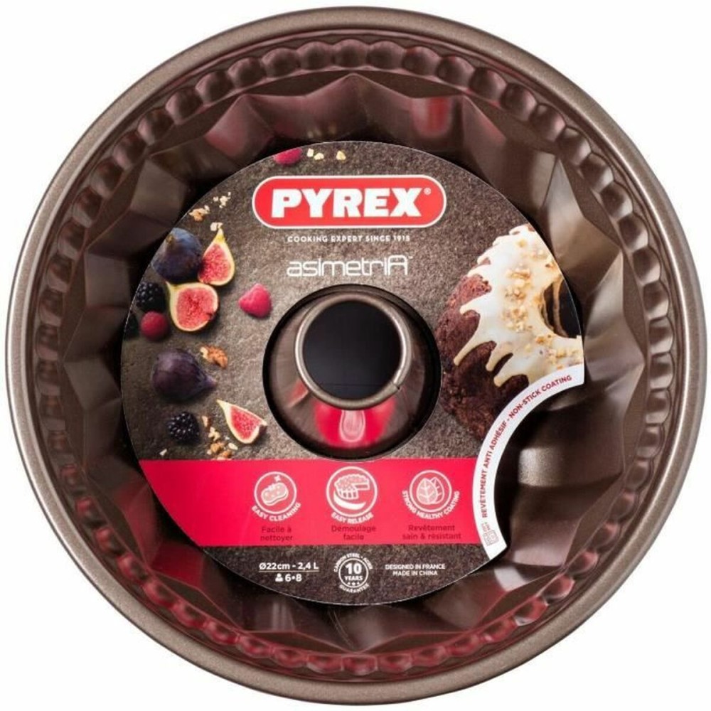 Gebäckbackform Pyrex Braun Metall Aluminium