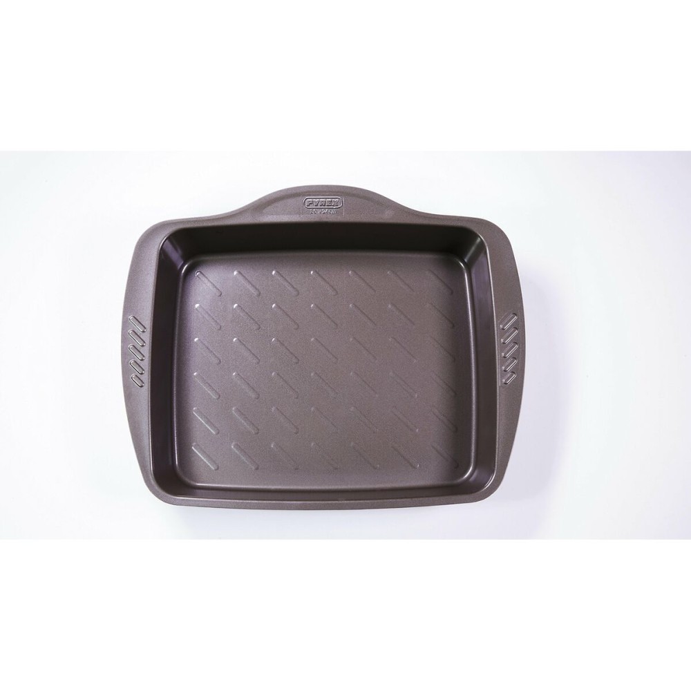 Antihaft-Backofenblech Pyrex Braun Schwarz Metall Stahl