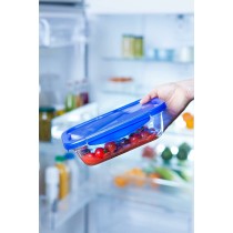 Lebensmittelbehälter Pyrex Blau Durchsichtig rechteckig