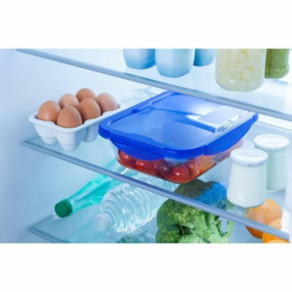 Lebensmittelbehälter Pyrex Blau Durchsichtig rechteckig